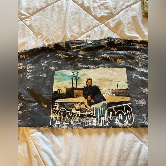Tie die Ice Cube Boyz In the Hood Black Tie Dye Shirt - Picture 3 of 6